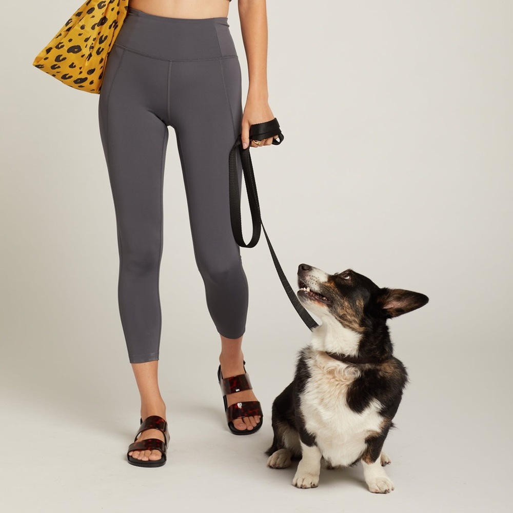 Girlfriend Smoke high rise leggings